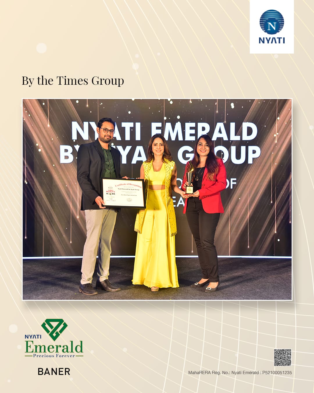 Nyati Emerald Won 'Times Realty Icon' For 2023 Award 3