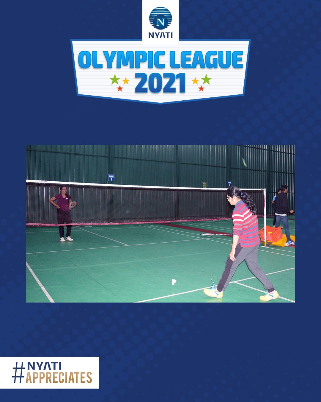 Nyati Olympic League Badminton Matches 1