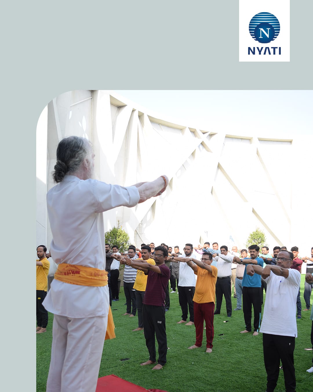 Revitalizing Yoga Day At Nyati Group 5