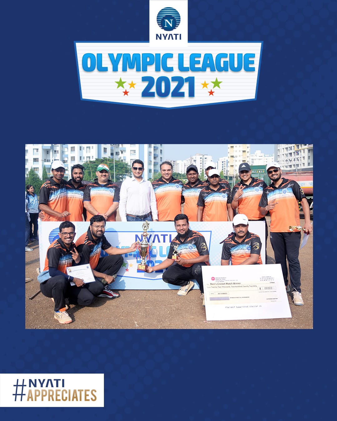 The Nyati Olympic League Men’s Cricket Match 8